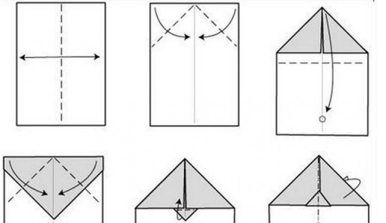 Самолёты оригами из бумаги: простые и сложные модели